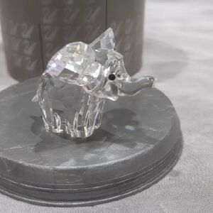 Swarovski Crystal Elephant Figurine